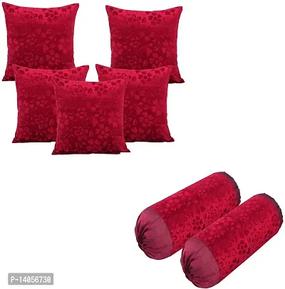 Stylish Fancy Velvet Cushion Covers Pack Of 7