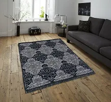 Stylish Fancy Designer Chenille Printed Carpets-thumb1