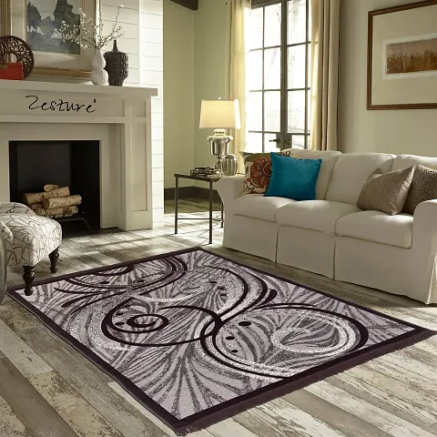 Stylish Fancy Designer Blended Printed Carpets