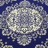 Braids Chenille Persian Carpets (Blue, 4.5 feet x 6 feet)-thumb2