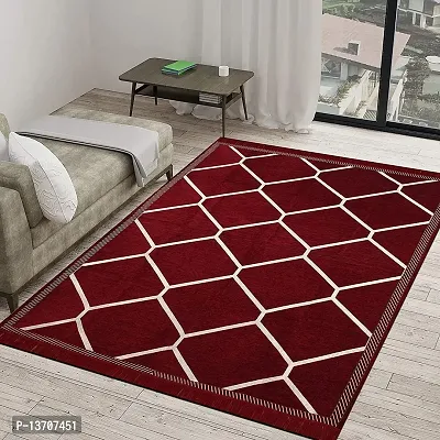 Stylish Fancy Designer Chenille Printed Carpets