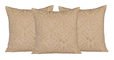 Comfortable Velvet Embossed Diwan Set- 1 Single Bedsheet, 3 Cushion Covers And 2 Bolster Covers-thumb1