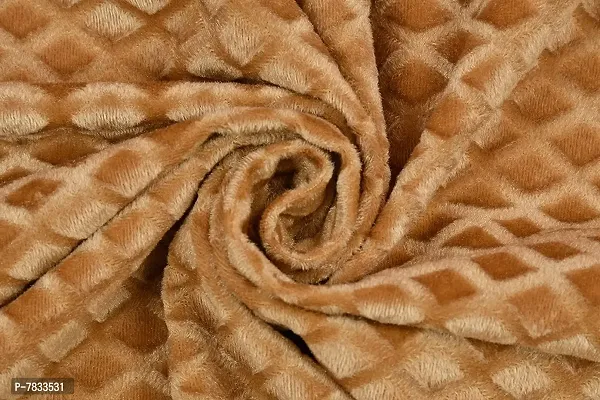 Comfortable Velvet Embossed Diwan Set- 1 Single Bedsheet, 3 Cushion Covers And 2 Bolster Covers-thumb4
