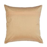 Comfortable Beige Velvet Embossed Beautiful Designed Square Shaped Cushion Covers- Pack Of 5-thumb2