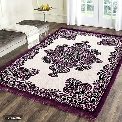 Designer Multicoloured Cotton Blend Carpets Pack Of 2