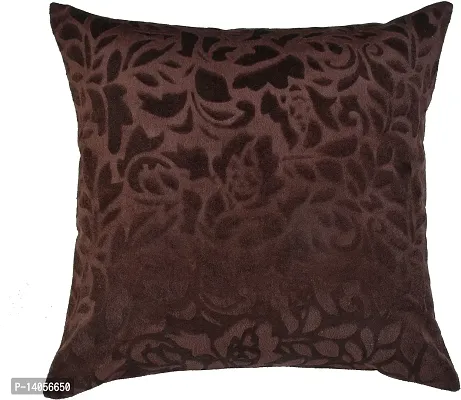 Stylish Fancy Velvet Cushion Covers Pack Of 5-thumb2