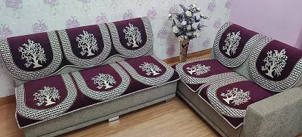 6 piece sofa covers and chair cover set