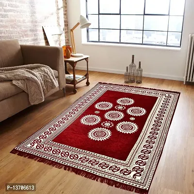 Stylish Fancy Designer Cotton Printed Carpets-thumb0