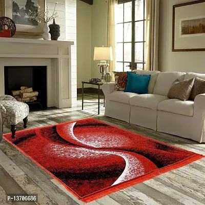 Stylish Fancy Designer Chenille Printed Carpets-thumb0