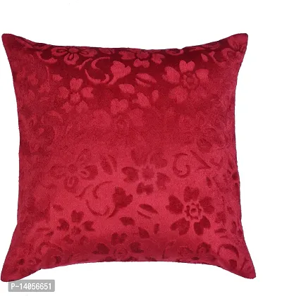 Stylish Fancy Velvet Cushion Covers Pack Of 5-thumb2