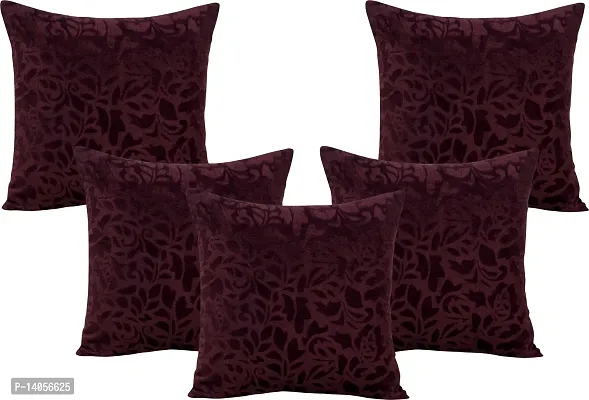 Stylish Fancy Velvet Cushion Covers Pack Of 5