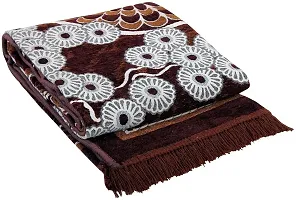 Designer Multicoloured Chenille Carpets Pack Of 2-thumb1