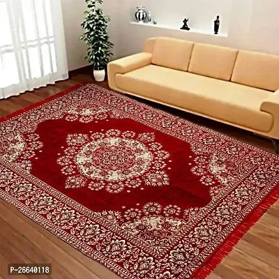 Designer Multicoloured Cotton Blend Carpets Pack Of 2