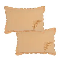 Zesture Solid Cotton Pillow Cover, Case Set 2 Pcs-thumb2