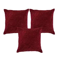 Zesture Premium 3D Embossed Valvet Touch Pixel Design Cushion Cover Set of 5-thumb1