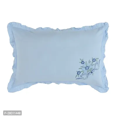 Zesture Solid Cotton Pillow Cover, Case Set 2 Pcs-thumb4