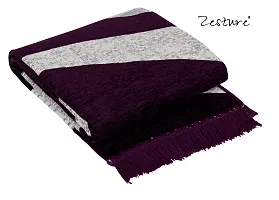 Zesture Premium 6D Jacquard Weaved Multipurpose Living Room ,Bedroom, Kitchen, picnics ,Temple (4.5ft x 6 ft, Wine)-thumb1