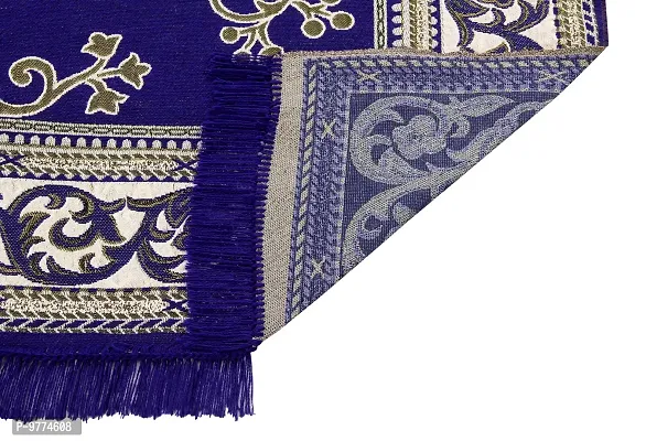 Designer Multicoloured Woven Jute Cotton  Carpets Combo Pack Of 2-thumb5