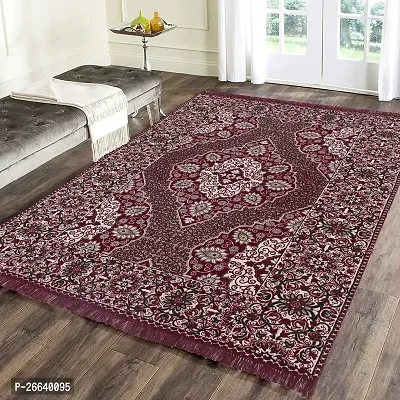 Designer Multicoloured Chenille Carpets Pack Of 2-thumb0