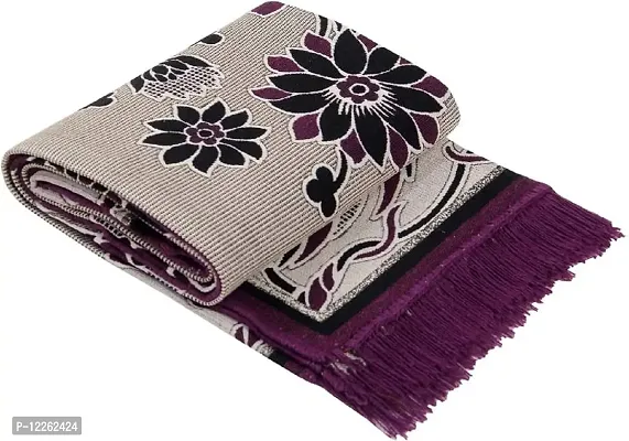 Braids Floral Traditional Rug (Multicolour, Polyester & Polyester Blend, Standard)-thumb3