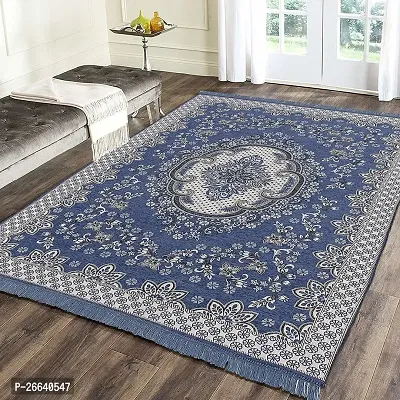 Designer Multicoloured Chenille Carpets Pack Of 2-thumb0
