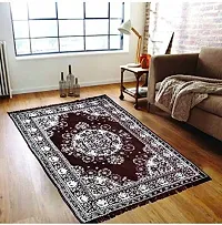 Braids Persian Carpets (Brown, Chenille, 4.5 feet x 6 feet)-thumb1