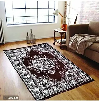 Braids Persian Carpets (Brown, Chenille, 4.5 feet x 6 feet)-thumb2