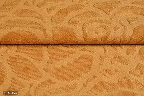 Zesture Premium 3D Embossed Cushion Covers Set of 5 - 40 cms x 40 cms (Rust)-thumb5