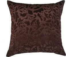Stylish Fancy Velvet Cushion Covers Pack Of 5-thumb1