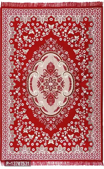 Stylish Fancy Designer Velvet Printed Carpets-thumb2
