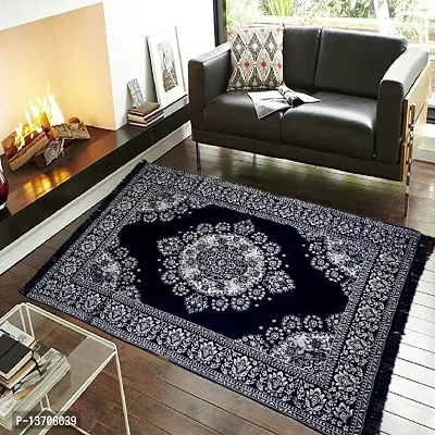 Stylish Fancy Designer Chenille Printed Carpets-thumb2