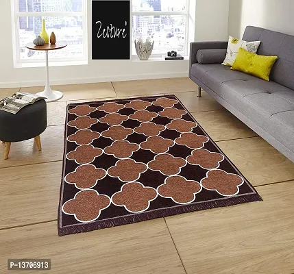 Stylish Fancy Designer Chenille Printed Carpets