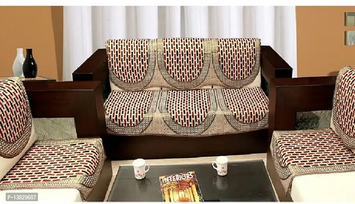 Stylish Fancy Jacquard Sofa Cover-thumb0