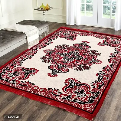 Comfortable Multicoloured Jute Cotton Printed Carpets