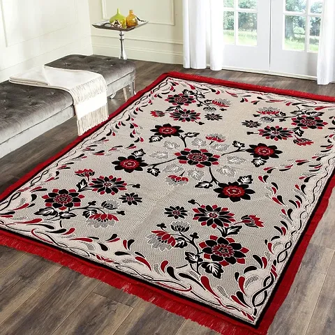 Ravishing Jute Cotton Modern Carpet (4x6)
