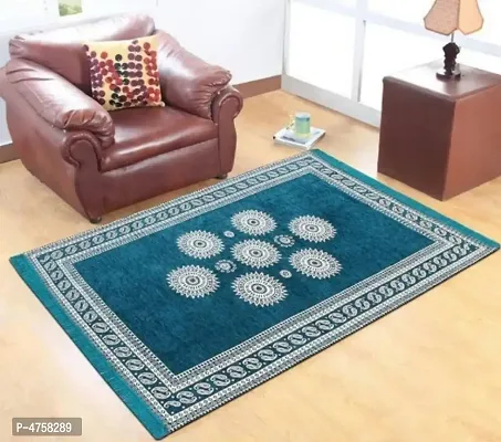 Stylish Multicoloured Polycotton Printed Carpets