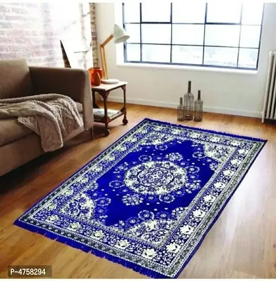 Stylish Multicoloured Polycotton Printed Carpets