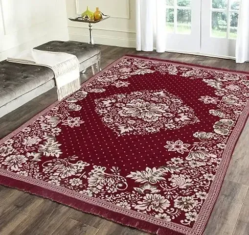 Trendy Chenille Carpet for Living Room &amp; Bed Room