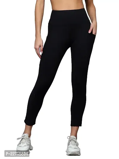 LIVENER Women Sports  Gym Tights with Side Pockets