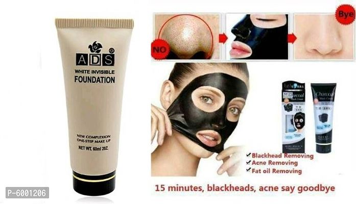 ads foundation with charcoal face mask cream