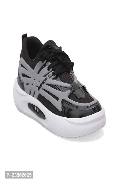 Attractive & Stylish outdoor, Partywear, Sneaker Shoes For Men's & Boy's  High Tops For Men (Black)