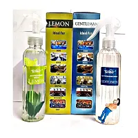 Toby Air Freshener Spray - Lemon  Gentlemen | Long-Lasting Fragrance | (250 ml) (Pack of 2)-thumb1