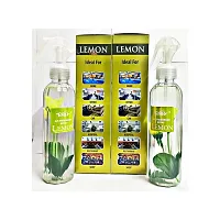 Toby Air Freshener Spray - Lemon  Lemon | Long-Lasting Fragrance | (250 ml) (Pack of 2)-thumb1