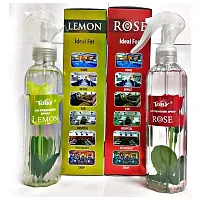 Toby Air Freshener Spray - Lemon  Rose | Long-Lasting Fragrance | (250 ml) (Pack of 2)-thumb2