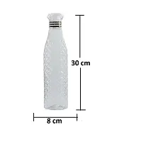 Water bottle set of 3,Crystal Diamond Texture, water bottle - 1000 ml(1 Liter)-thumb2