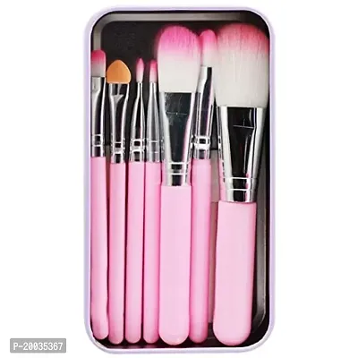 Glowhouse Beauty New Nude 18 Color EyeShadow Pallete With 7Pc Pink Brush, Shimmery Finish-thumb3