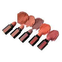 Glowhouse Beauty Makeup Kit for Girls, Lipstick Combo Set 5 Shades in 1 Nude Edition Matte Lipsticks with Nude Edition and Rose Gold Edition (36 shades in 2) Eyeshadow Palette-thumb3