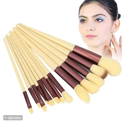 Glowhouse Makeup Brush Set Kit 13 Pcs Eye Shadows Make Up Brushes Eyeliner Brushes Blending Face Powder Blush Cosmetics Brushes Tool Kit Compatible with Travel Makeup Bag-thumb5