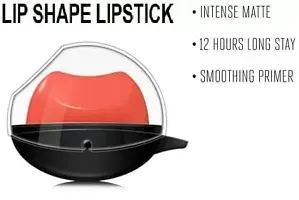 Glowhouse MATTE APPLE SHAPE MATTE HOT RED LIPSTICK-thumb4