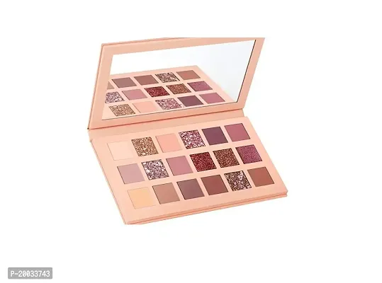 Glowhouse 18 Colors Nude eyeshadow palette (18g Multicolor)